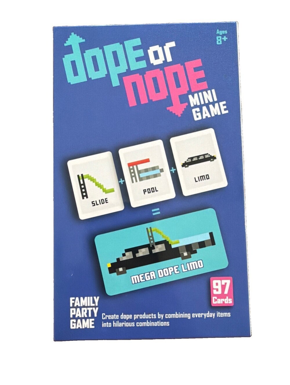 DOPE OR NOPE MINI GAME - Family Party Game - 97 Cards - Wilder Games